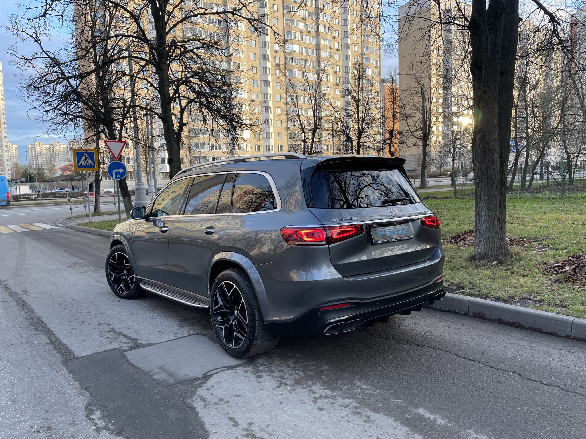 обвес AMG63 для Mercedes GLS 167