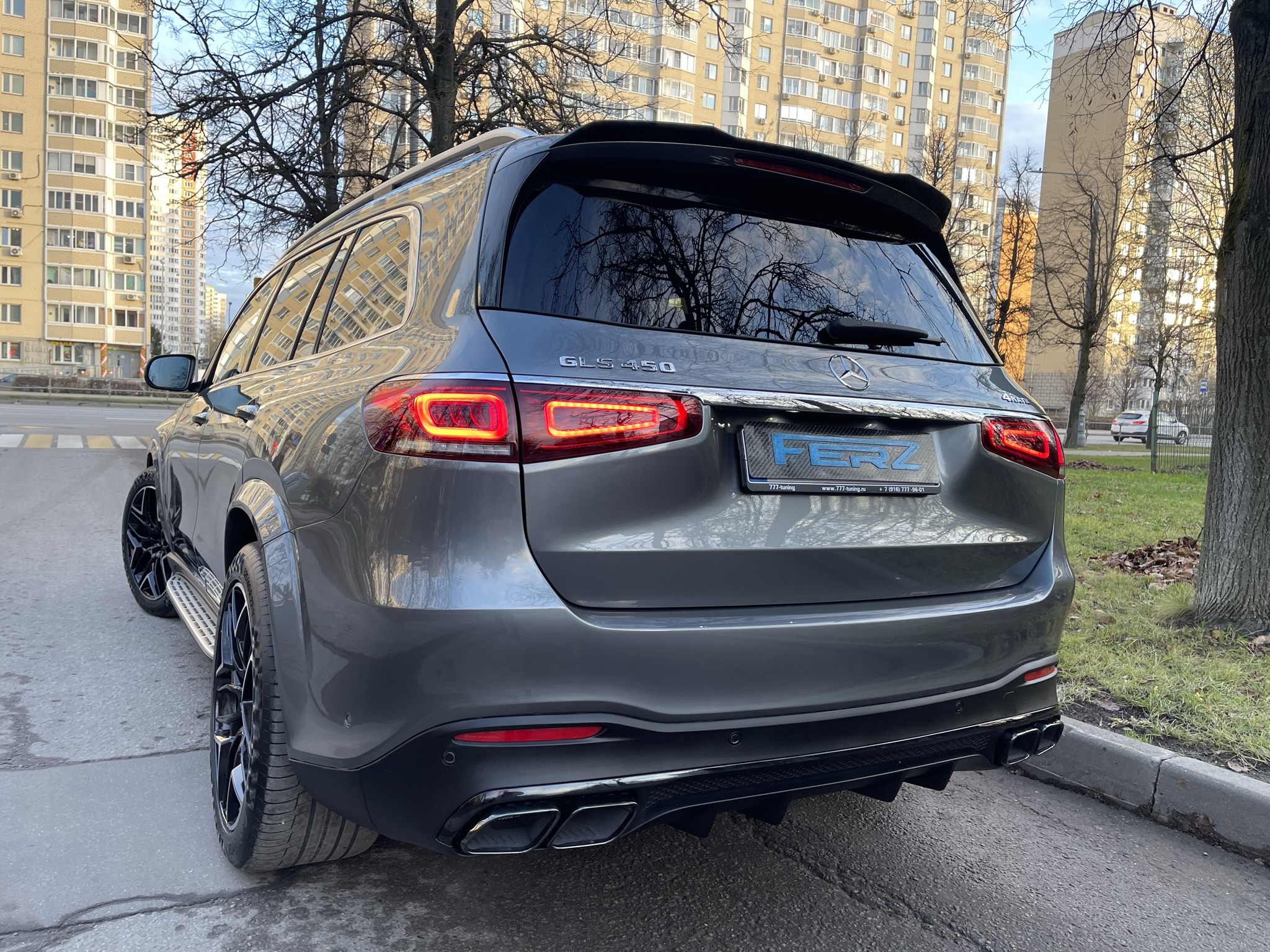 обвес AMG63 для Mercedes GLS 167