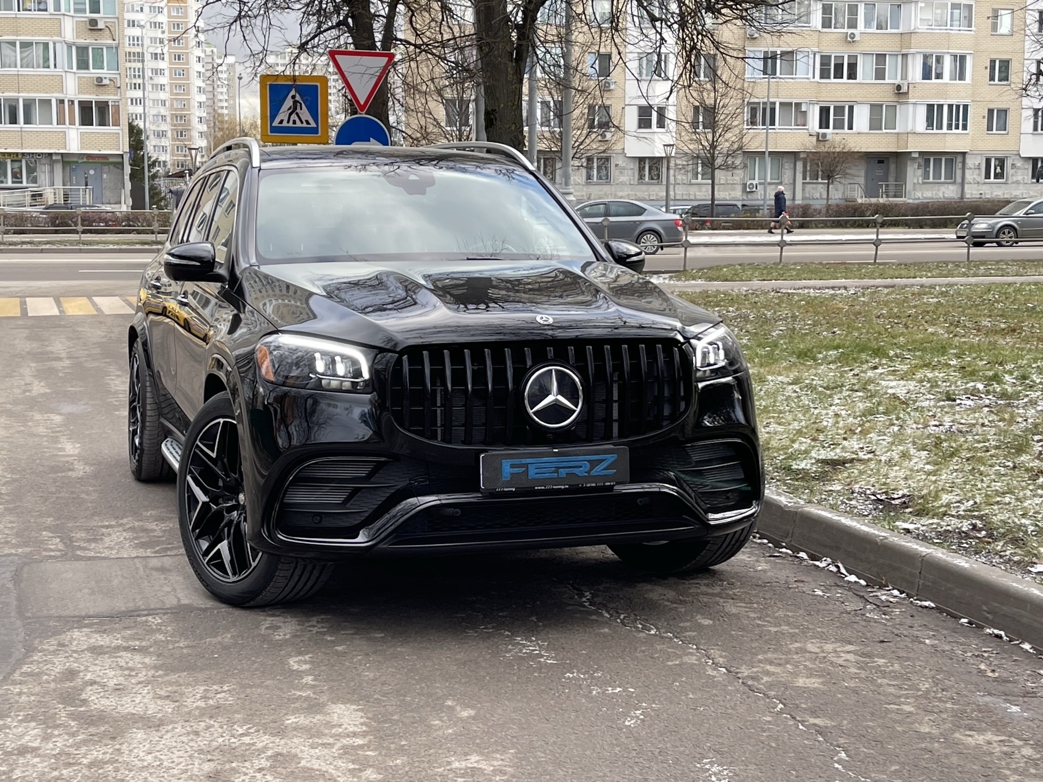 обвес AMG63 для Mercedes GLS 167