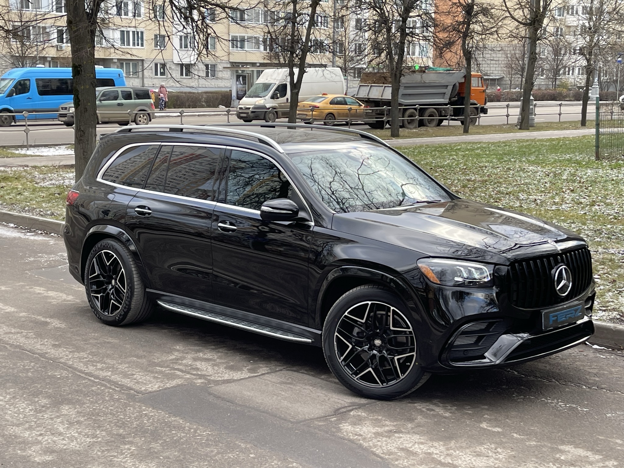 обвес AMG63 для Mercedes GLS 167